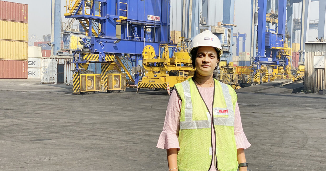 Empowering logistics: Vandana goes that extra mile to keep Indian container terminal traffic flowing