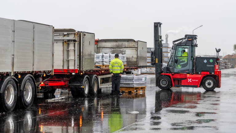 Light Electric Forklift Trucks 5-9 ton